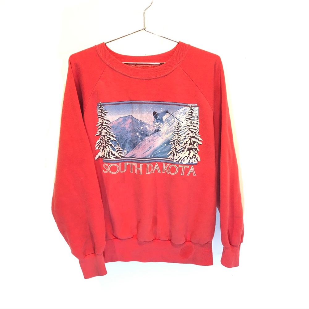 [vintage] SOUTH DAKOTA SWEATER  - - - Size: Med
